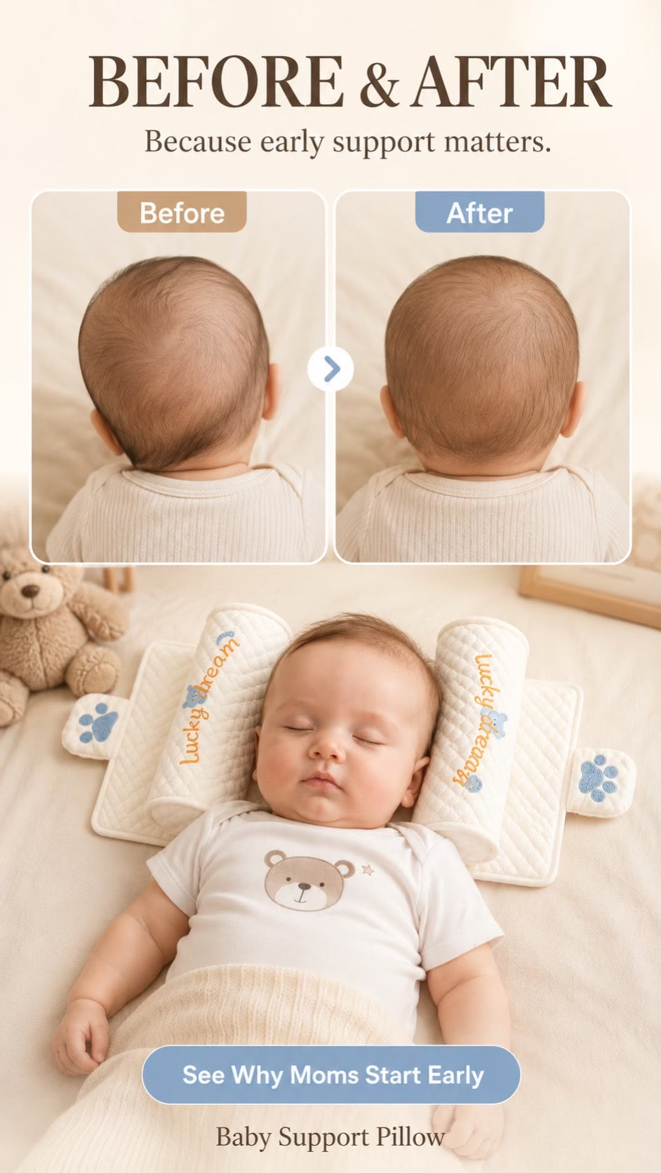 The SleepCloud Shaping Pillow